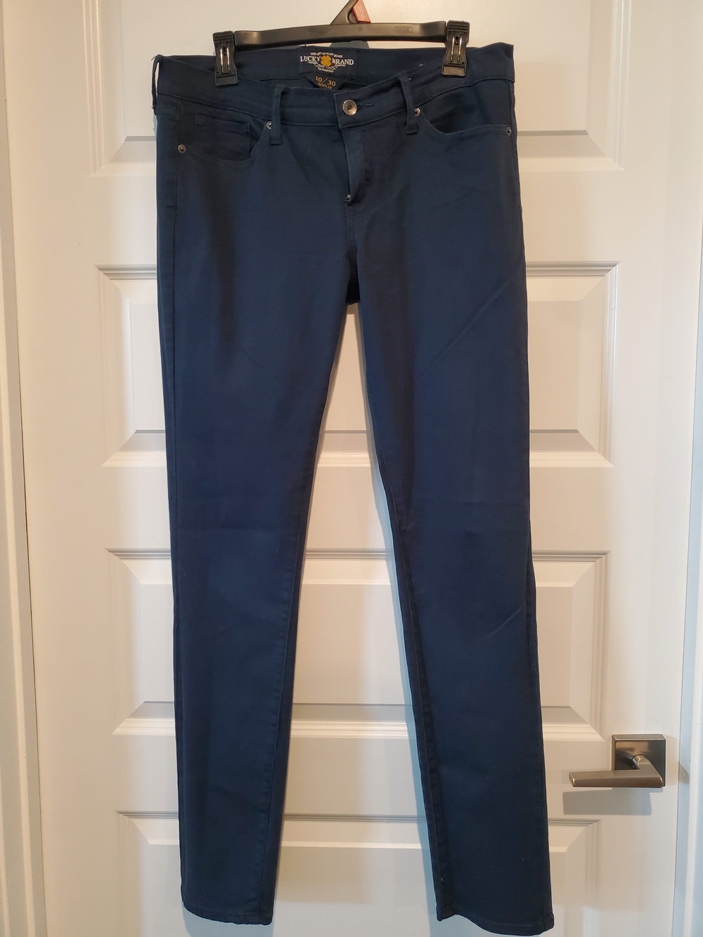 Lucky Brand Navy Skinny Jeans - Clean Five-Pocket Style